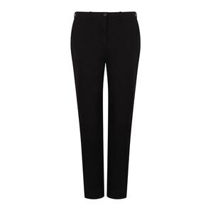 Henbury Womens/Ladies Stretch Chinos / Black